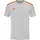 kurzarm Trikot Herren 846 soft grey/neonorange XL