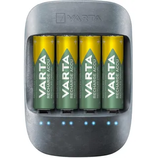 Varta Akku Ladegerät inkl. 4X AA 2100mAh Batterieladegerät AA AAA