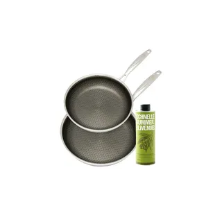 hensslers Pfannen-Set 4-tlg. 20 cm + 24 cm + 28 cm + 32 cm