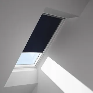 VELUX Verdunkelungsrollo manuell DG 021 1100S Dunkelblau, Schiene: