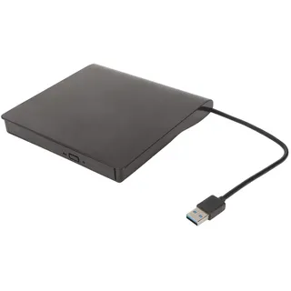 Vikye Externes CD/DVD-Laufwerk für Laptop, USB 3.0 DVD-Player, Tragbarer CD/DVD-Brenner, CD-ROM, Externes DVD-Laufwerk für Laptop, Kompatibel mit Laptop-Desktop-PC