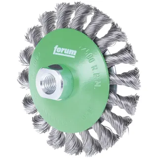 Forum Kegelbürste rostfrei M14 115 x 0,50 mm gezopft