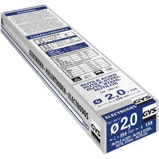 GYS GY 38 Typ Schweißelektroden 155 St. (Ø x L) 2 mm x 350 mm 55 A (max.)