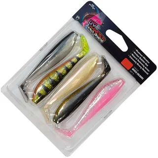 Fox Kunstköder Zander Pro Mixed UV Colour Pack 7,5 cm 5 St.