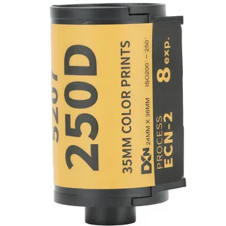 Ktsxxops 35 mm Farbdruckfilm Professioneller breiter Belichtungsbereich ECN 2 Prozess-Farbdruck-Kamerafilm für 135 Kamera, 8 Blatt, 200-250, 4,8 x 2,8 cm