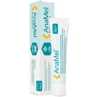AnaMel Honigsalbe – bei Analbeschwerden wie Wundflecken, Windelausschlag, Analekzemsalbe, Analjucken und Analfissuren
