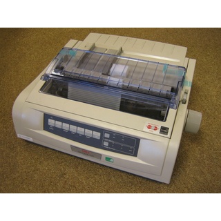 OKI Microline 5520 B/W 9 Pin Dot Matrix Impact Printer USB Network BRAND NEW NEU