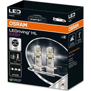arwka LED (zamiennik H3) bez ECE **brak ECE** - LEDriving HL EASY 6000K