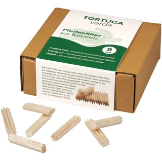 Tortuga Verde Pfeifenfilter, braun, normal
