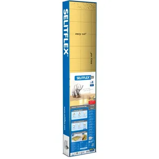 SELITFLEX 1,6 mm AquaStop - Verlegeunterlage für Parkett und Laminat mit Feuchteschutz (18 m2)