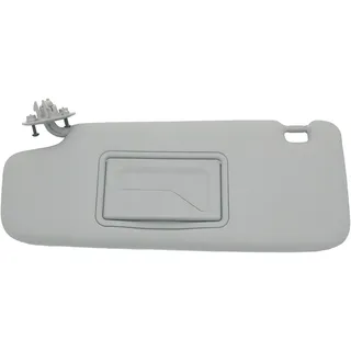 Auto-Sonnenblende, Linke Sonnenblende mit Spiegel, passend for Chevrolet Aveo 2012 2013 2014, Grau Sonnenblenden