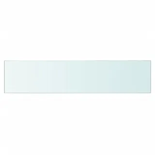 Ailgely Glasboden Glasscheibe Glasplatte, Glasregal Glasablage Wandregal Glas Bad-Regal Glas Badezimmer Regal Badablage Ablageregal für Glasregal Transparent 60 cm x 12 cm