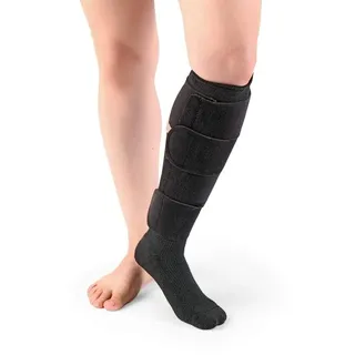 SIGVARIS Compreflex Standard Calf – Unelastischer Kompressionswickel Unterschenkel – 21–46 mmHg – mit Accutab® Druckkontrolle & 2 Basic Liner – für venöse und lymphatische Erkrankungen - XXLarge