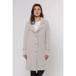 RINO & PELLE Longstrickjacke grau M