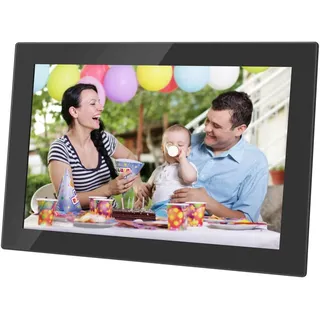 Denver Digitaler Bilderrahmen PFF-1017, 10,1 Zoll, Schwarz, 119101040150, Einfarbig