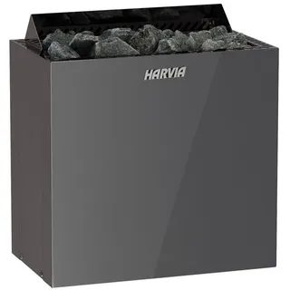 Harvia QUBIC BlackSteel Saunaofen ohne Steuerung,9,0 kW Leistung