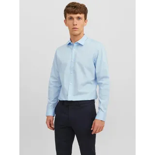 JACK & JONES Hemd 'JOE' & blau - S,