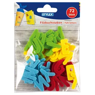 Stylex Filz-Buchstaben 72 Stück