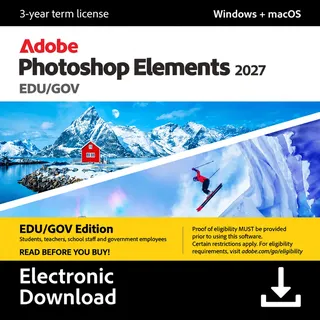 Adobe Photoshop Elements 2027 - EDU/GOV