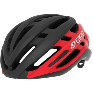 55-59 cm matte black/bright red