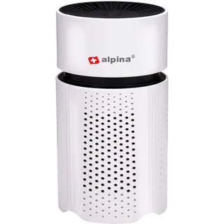 Alpina Mini Luftreiniger HEPA H13 Ionisator Weiß