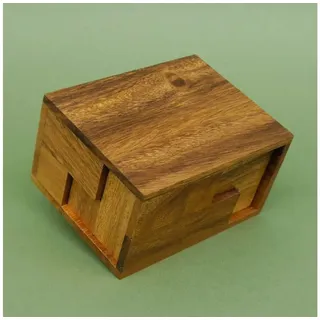 ROMBOL Denkspiele Spiel SIXPACK - schwieriges Packing-Puzzle, Knobelspiel, exklusiv nur bei uns