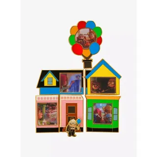 Loungefly - Disney Pixar - Carl Fredricksen - UP - Puzzle Enamel Pin - Styles Vary - 1 Of 6 - Up - Blind Box - Emaille-Nadeln - Niedliche Brosche Zum Sammeln - Für Rucksäcke & Taschen - Geschenkidee