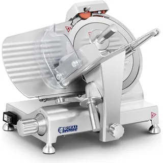 Royal Catering Aufschnittmaschine 250 mm Silber