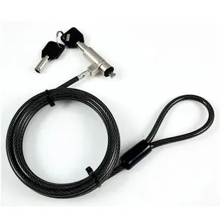 Gearlab Security Lock Nano w. Keys Notebook Security, Schwarz