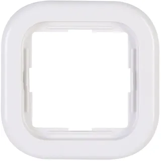 Kopp Abdeckrahmen 1-fach Donau Arktisweiß