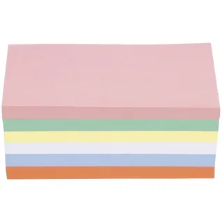 Magnetoplan Kommunikationskarten rechteckig, 500 Stück, sortiert, 200 x 100 mm, VE 500 BL