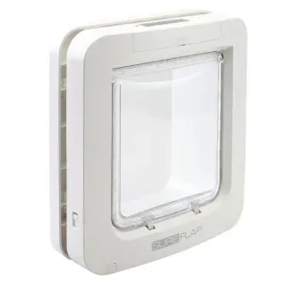 Sureflap Mikrochip Pet Door Haustierklappe weiß