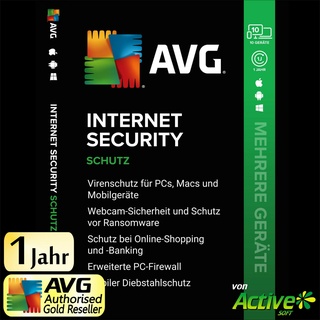 AVG Internet Security 2018 DE Win Mac Android