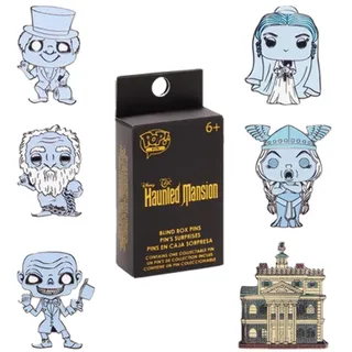 Loungefly POP! PIN Disney Haunted Mansion PIN - Disney Parks - Blind Box Emaille-Nadeln - Niedliche Brosche Zum Sammeln - Für Rucksäcke & Taschen - Geschenkidee - Offizielle Handelswaren