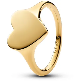Pandora 163988C00 Damen-Ring Goldfarben Herz 58/18,5