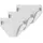 95/5 Rio-Slips Organic Cotton Streifen 3er Pack weiß M 3er Pack