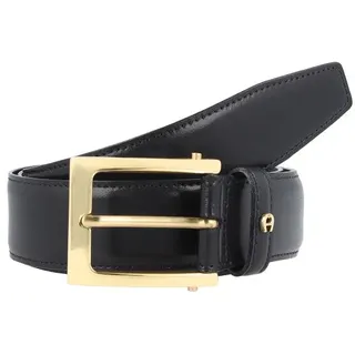 Aigner Gürtel Leder 110 cm schwarz