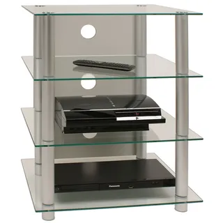 VCM Blados Hifi-Rack Alu/Klarglas