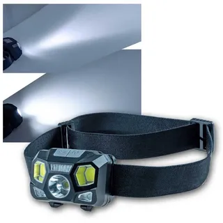 ChiliTec Stirnlampe 23768 Led wiederaufladbar, 375 Lumen, mit Rotlicht, wasserfest