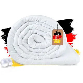 STERNKIND® Gewichtsdecke 135x200 Therapiedecke - ca. 4 kg beschwerte Decke Gewicht Bettdecke, Entspannungsdecke Weighted Blanket Adult mit Glasperlen schwere Decke