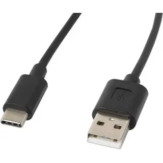 LANBERG USB-A auf USB-C 1,8 m Schwarz