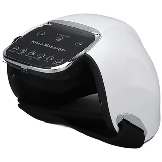 Fockety Kabelloses Kniemassagegerät, 3 Beheizte Modi, Vibrationsmassage, Nahinfrarot-Lichttherapie, Massage-Kniemassagegerät mit LED-Touchscreen, Elektrisches Kniemassagegerät