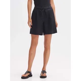 Opus Leinen-Shorts in Schwarz - 38