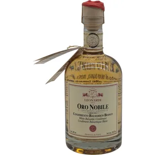 Leonardi: Balsamico Bianco "Oro Nobile", 4 Jahre, Eichenholzfass, 500 ml