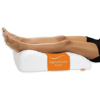 sleepling Venenkissen 40x68cm, Beinkissen, 100% Baumwolle Weiß