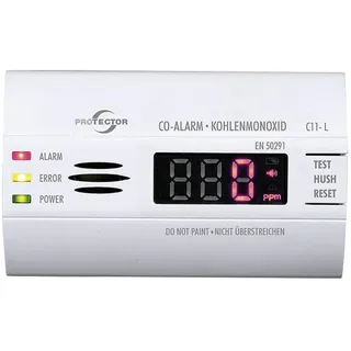 PROTECTOR C11-L Kohlenmonoxid-Melder Weiß