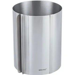 Kinghoff Tortenring, Silber, Metall, 16x20x16 cm, Backen, Backformen