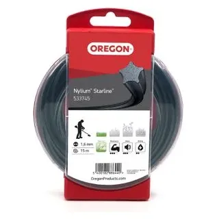Oregon Trimmerfaden Nylium Starline, sternförmig, 1,6mm x 15m