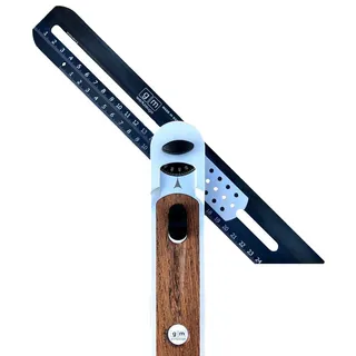 GM Multiwinkel Präzisionswinkel Schmiege Gehrmaß Streichmaß Winkel (Panga-Panga)