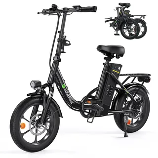 isinwheel U4 Klapp-E-Bike Urban bis zu 88 km Reichweite